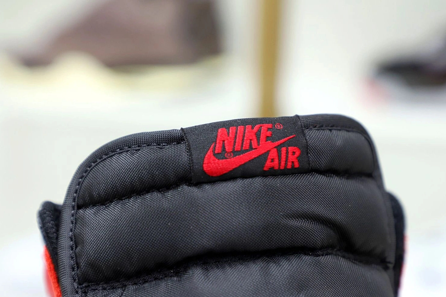 'BRED AIR OG RETRO HIGH 1 TOE' JORDAN 0928